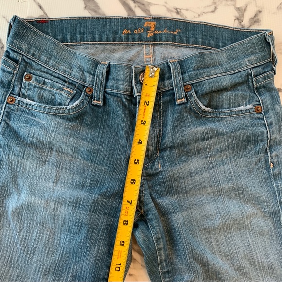 7 for all Mankind denim Bermuda shorts - Picture 7 of 7